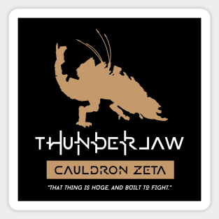 Thunderjaw Sticker